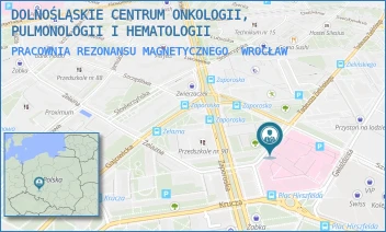 PRACOWNIA REZONANSU MAGNETYCZNEGO - DOLNOŚLĄSKIE CENTRUM ONKOLOGII, PULMONOLOGII I HEMATOLOGII - PL. LUDWIKA HIRSZFELDA 12,  WROCŁAW