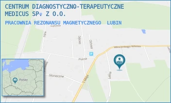 PRACOWNIA REZONANSU MAGNETYCZNEGO - CENTRUM DIAGNOSTYCZNO-TERAPEUTYCZNE MEDICUS SP. Z O.O. - UL. LEŚNA 8A,  LUBIN