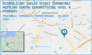 PRACOWNIA TOMOGRAFII KOMPUTEROWEJ - VOXEL SPÓŁKA AKCYJNA - UL. JÓZEFA PIŁSUDSKIEGO 35,  JELENIA GÓRA