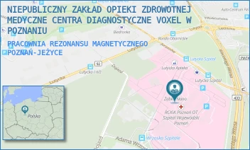 PRACOWNIA REZONANSU MAGNETYCZNEGO - VOXEL SPÓŁKA AKCYJNA - UL. JURASZÓW 7/19,  POZNAŃ-JEŻYCE