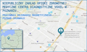 PRACOWNIA REZONANSU MAGNETYCZNEGO - VOXEL SPÓŁKA AKCYJNA - GŁOGOWSKA 151,  POZNAŃ-GRUNWALD