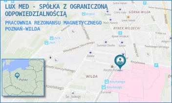 PRACOWNIA REZONANSU MAGNETYCZNEGO - LUX MED - SPÓŁKA Z OGRANICZONĄ ODPOWIEDZIALNOŚCIĄ - 28 CZERWCA 1956 R. 135/147,  POZNAŃ-WILDA