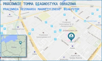 PRACOWNIA REZONANSU MAGNETYCZNEGO - PRACOWNIE TOMMA DIAGNOSTYKA OBRAZOWA - FABRYCZNA 27,  BIAŁYSTOK