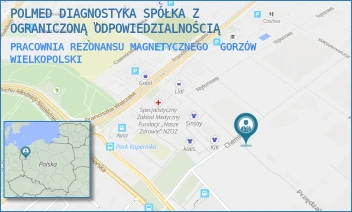 PRACOWNIA REZONANSU MAGNETYCZNEGO - POLMED DIAGNOSTYKA SPÓŁKA Z OGRANICZONĄ ODPOWIEDZIALNOŚCIĄ - UL. CHEMICZNA 12,  GORZÓW WIELKOPOLSKI