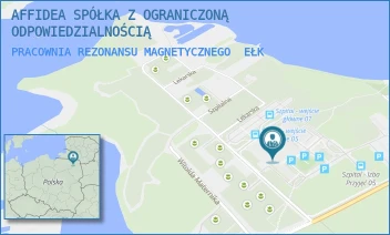 PRACOWNIA REZONANSU MAGNETYCZNEGO - AFFIDEA SPÓŁKA Z OGRANICZONĄ ODPOWIEDZIALNOŚCIĄ - BARANKI 24,  EŁK