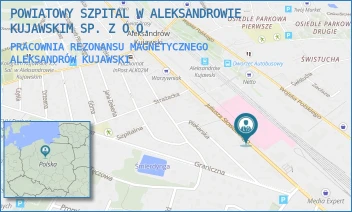 PRACOWNIA REZONANSU MAGNETYCZNEGO - POWIATOWY SZPITAL W ALEKSANDROWIE KUJAWSKIM SP. Z O.O. - SŁOWACKIEGO 18.,  ALEKSANDRÓW KUJAWSKI