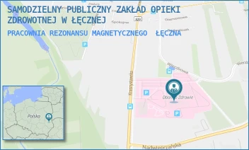 PRACOWNIA REZONANSU MAGNETYCZNEGO - SAMODZIELNY PUBLICZNY ZAKŁAD OPIEKI ZDROWOTNEJ W ŁĘCZNEJ - KRASNYSTAWSKA 52,  ŁĘCZNA