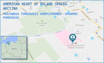 PRACOWNIA TOMOGRAFII KOMPUTEROWEJ - AMERICAN HEART OF POLAND SPÓŁKA AKCYJNA - BOLESŁAWA CHROBREGO 4, DRAWSKO POMORSKIE