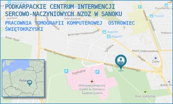 PRACOWNIA TOMOGRAFII KOMPUTEROWEJ - G.V.M. CARINT SPÓŁKA Z OGRANICZONĄ ODPOWIEDZIALNOŚCIĄ - SZYMANOWSKIEGO 13,  OSTROWIEC ŚWIĘTOKRZYSKI