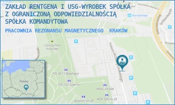 PRACOWNIA REZONANSU MAGNETYCZNEGO - DIAGNOSTYKA WYROBEK SPÓŁKA Z OGRANICZONĄ ODPOWIEDZIALNOŚCIĄ - UL. PROF. MICHAŁA ŻYCZKOWSKIEGO 18,  KRAKÓW