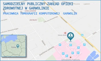 PRACOWNIA TOMOGRAFII KOMPUTEROWEJ - SAMODZIELNY PUBLICZNY ZAKŁAD OPIEKI ZDROWOTNEJ W GARWOLINIE - LUBELSKA 50,  GARWOLIN