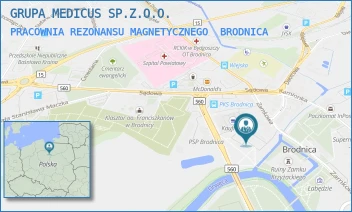 PRACOWNIA REZONANSU MAGNETYCZNEGO - GRUPA MEDICUS SP.Z.O.O. - ZAMKOWA 13A,  BRODNICA