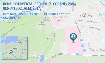 REZONANS MAGNETYCZNY - GŁUCHOŁAZY - NOWA ORTOPEDIA SPÓŁKA Z OGRANICZONĄ ODPOWIEDZIALNOŚCIĄ - UL. KARŁOWICZA 40,  GŁUCHOŁAZY