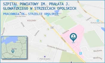 PRACOWNIA TK - SZPITAL POWIATOWY IM. PRAŁATA J. GLOWATZKIEGO W STRZELCACH OPOLSKICH - UL. OPOLSKA 36,  STRZELCE OPOLSKIE