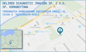 TOMOGRAFIA KOMPUTEROWA KĘDZIERZYN KOŹLE, UL. CICHA 5 - HELIMED DIAGNOSTIC IMAGING SP. Z O.O. SP. KOMANDYTOWA - UL. CICHA 5,  KĘDZIERZYN-KOŹLE