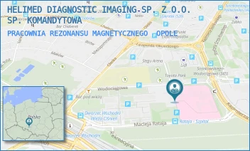 PRACOWNIA REZONANSU MAGNETYCZNEGO - HELIMED DIAGNOSTIC IMAGING SP. Z O.O. SP. KOMANDYTOWA - UL. WODOCIĄGOWA 4,  OPOLE