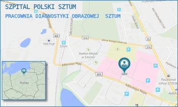 PRACOWNIA DIAGNOSTYKI OBRAZOWEJ - SZPITAL POLSKI SZTUM - UL. REJA 12,  SZTUM