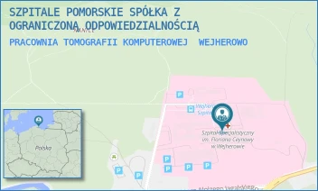 PRACOWNIA TOMOGRAFII KOMPUTEROWEJ - SZPITALE POMORSKIE SPÓŁKA Z OGRANICZONĄ ODPOWIEDZIALNOŚCIĄ - UL. DR. ALOJZEGO JAGALSKIEGO 10,  WEJHEROWO