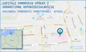 PRACOWNIA TOMOGRAFII KOMPUTEROWEJ - SZPITALE POMORSKIE SPÓŁKA Z OGRANICZONĄ ODPOWIEDZIALNOŚCIĄ - UL. WÓJTA RADTKEGO 1,  GDYNIA