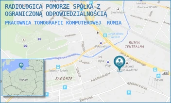 PRACOWNIA TOMOGRAFII KOMPUTEROWEJ - RADIOLOGICA POMORZE SPÓŁKA Z OGRANICZONĄ ODPOWIEDZIALNOŚCIĄ - UL. KOMBATANTÓW 7,  RUMIA
