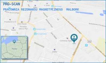 PRACOWNIA REZONANSU MAGNETYCZNEGO - "PRO-SCAN " SPÓŁKA Z OGRANICZONĄ ODPOWIEDZIALNOŚCIĄ - UL. NOWOWIEJSKIEGO 48,  MALBORK
