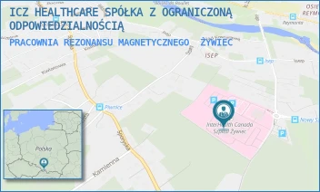 PRACOWNIA REZONANSU MAGNETYCZNEGO - ICZ HEALTHCARE SPÓŁKA Z OGRANICZONĄ ODPOWIEDZIALNOŚCIĄ - UL. POLA LISICKICH 80,  ŻYWIEC