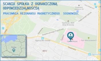 PRACOWNIA REZONANSU MAGNETYCZNEGO - SCANIX SPÓŁKA AKCYJNA - UL. SZPITALNA 1,  SOSNOWIEC