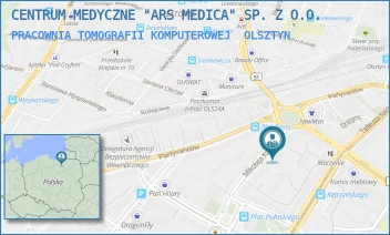 PRACOWNIA TOMOGRAFII KOMPUTEROWEJ - CENTRUM MEDYCZNE "ARS MEDICA" SP. Z O.O. - MIKOŁAJA KOPERNIKA 30,  OLSZTYN