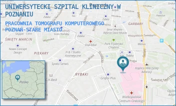 PRACOWNIA TOMOGRAFU KOMPUTEROWEGO - UNIWERSYTECKI SZPITAL KLINICZNY W POZNANIU - DŁUGA 1/2,  POZNAŃ-STARE MIASTO