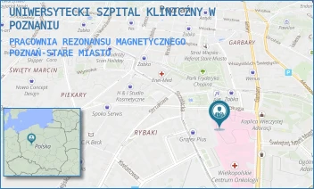 PRACOWNIA REZONANSU MAGNETYCZNEGO - UNIWERSYTECKI SZPITAL KLINICZNY W POZNANIU - DŁUGA 1/2,  POZNAŃ-STARE MIASTO