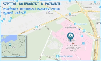 PRACOWNIA REZONANSU MAGNETYCZNEGO - SZPITAL WOJEWÓDZKI W POZNANIU - JURASZÓW 7-19,  POZNAŃ-JEŻYCE