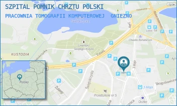 PRACOWNIA TOMOGRAFII KOMPUTEROWEJ - SZPITAL POMNIK CHRZTU POLSKI - 3 MAJA 37/39,  GNIEZNO