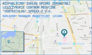 NUKLEARNY REZONANS MAGNETYCZNY - NIEPUBLICZNY ZAKŁAD OPIEKI ZDROWOTNEJ LESZCZYŃSKIE CENTRUM MEDYCZNE "VENTRICULUS" SPÓŁKA Z O.O. - SŁOWIAŃSKA 41,  LESZNO