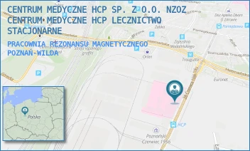 PRACOWNIA REZONANSU MAGNETYCZNEGO - CENTRUM MEDYCZNE HCP SPÓŁKA Z O.O. NZOZ CENTRUM MEDYCZNE HCP LECZNICTWO AMBULATORYJNE - 28 CZERWCA1956 194,  POZNAŃ-WILDA