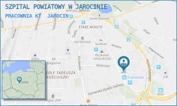 PRACOWNIA KT - SZPITAL POWIATOWY W JAROCINIE - SZPITALNA 1,  JAROCIN