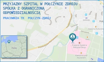 PRACOWNIA TK - PRZYJAZNY SZPITAL W POŁCZYNIE ZDROJU SPÓŁKA Z OGRANICZONĄ ODPOWIEDZIALNOŚCIĄ - SZPITALNA 5, POŁCZYN-ZDRÓJ