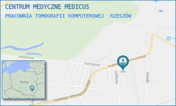 PRACOWNIA TOMOGRAFII KOMPUTEROWEJ - CENTRUM MEDYCZNE MEDICUS - UL. HR. ALFREDA POTOCKIEGO 182,  RZESZÓW
